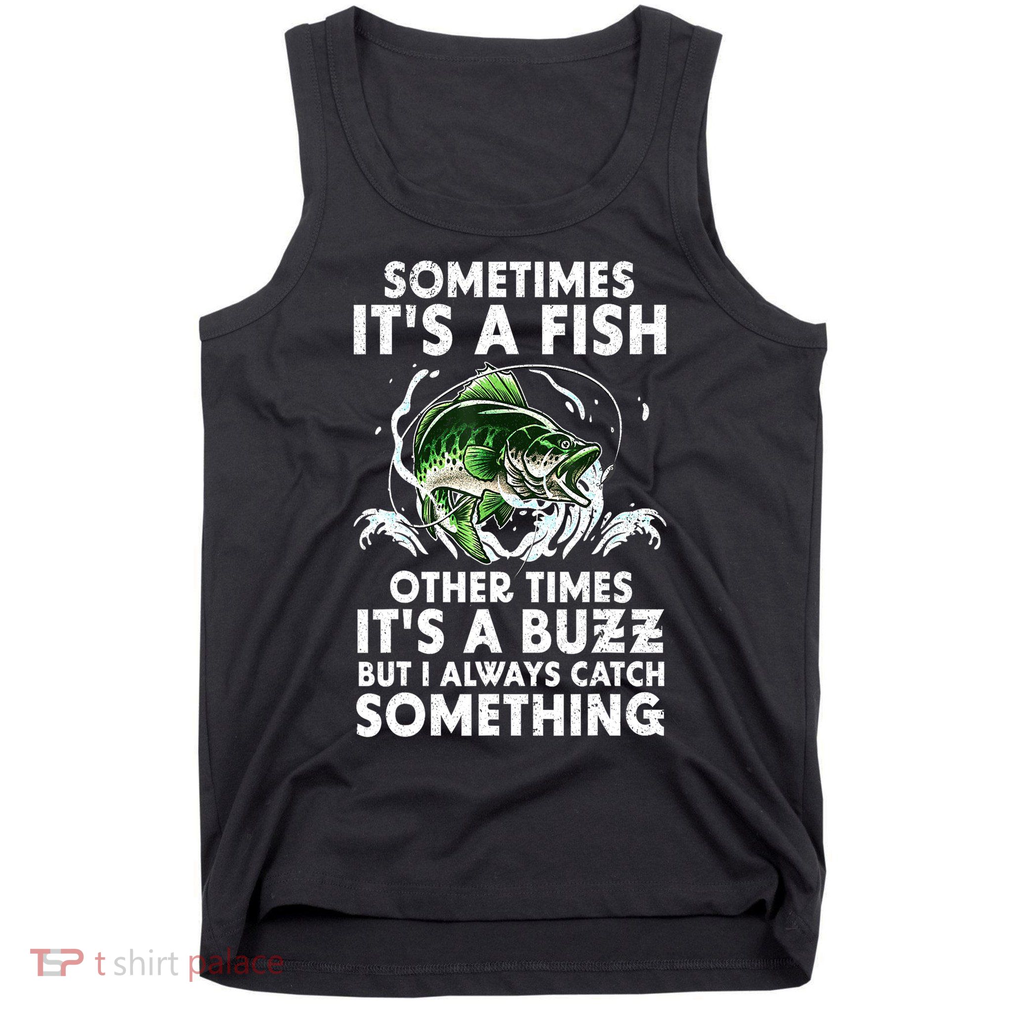Cool Fishing Design For Fisher Fishing Rod Fish Fisherman Gift Tank Top