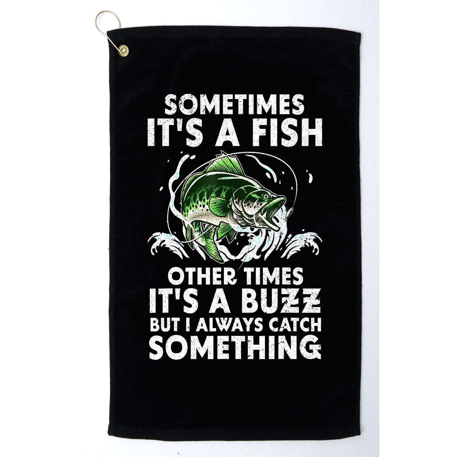 Cool Fishing Design For Fisher Fishing Rod Fish Fisherman Gift Golf Towel