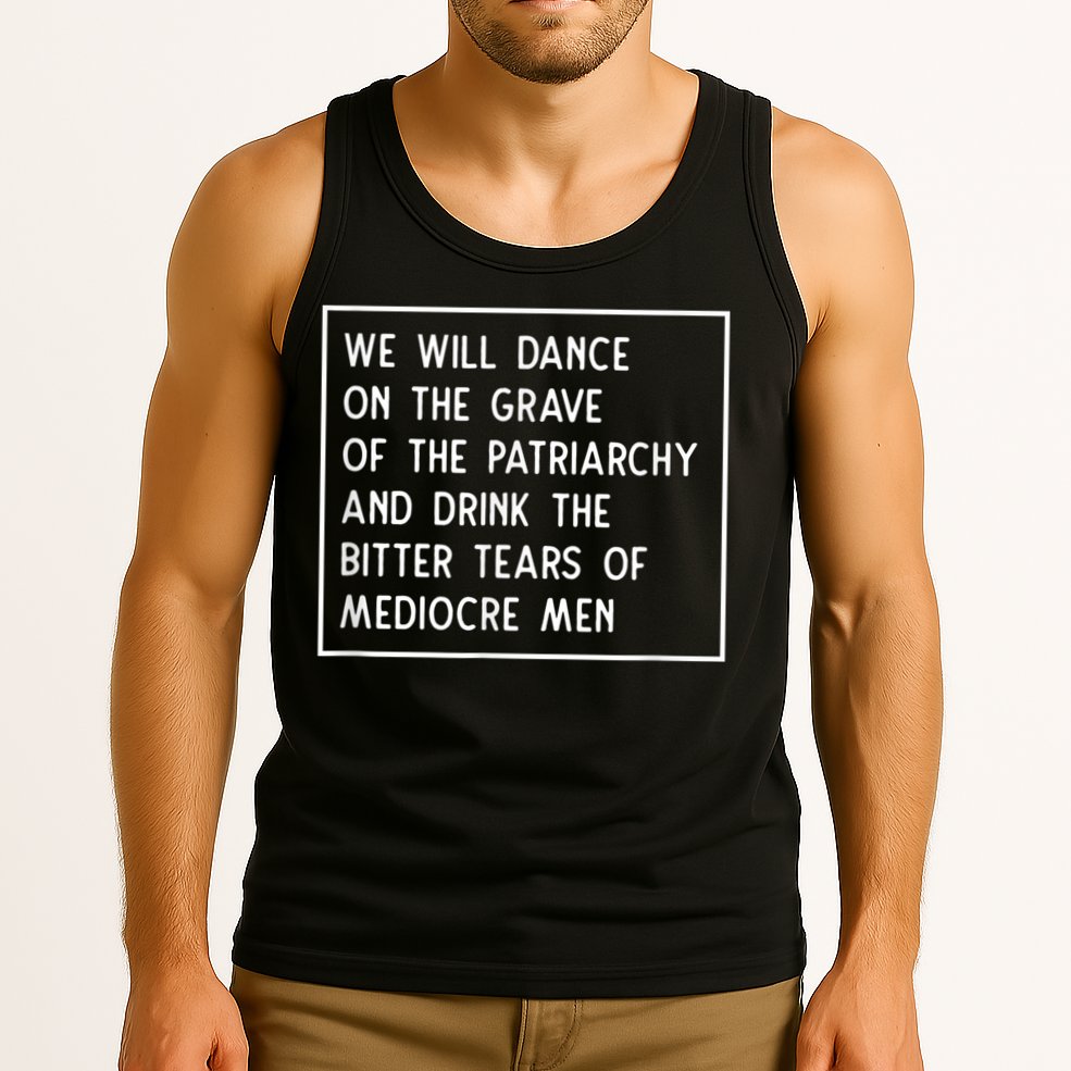 Cute Funny Dance On The Grave Of The Patriarchy Social Justice Feminist Tank Top