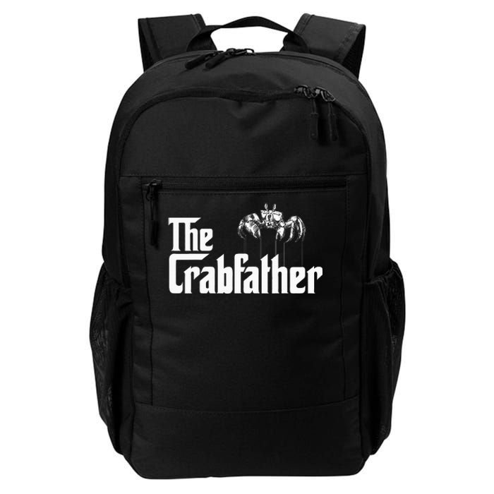 Crab Fishing Dad The Crabfather Daily Commute Backpack