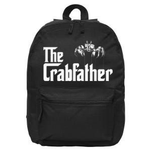 Crab Fishing Dad The Crabfather 16 in Basic Backpack