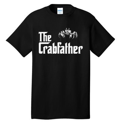 Crab Fishing Dad The Crabfather Tall T-Shirt