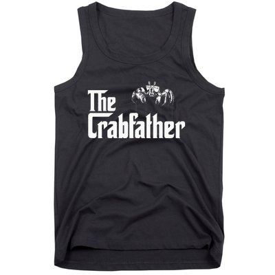 Crab Fishing Dad The Crabfather Tank Top