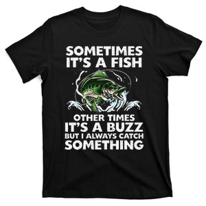 Cool Fishing Design For Fishing Rod Fish Fisherman T-Shirt