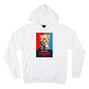 Cats For Donald Trump 2024 Election Hoodie