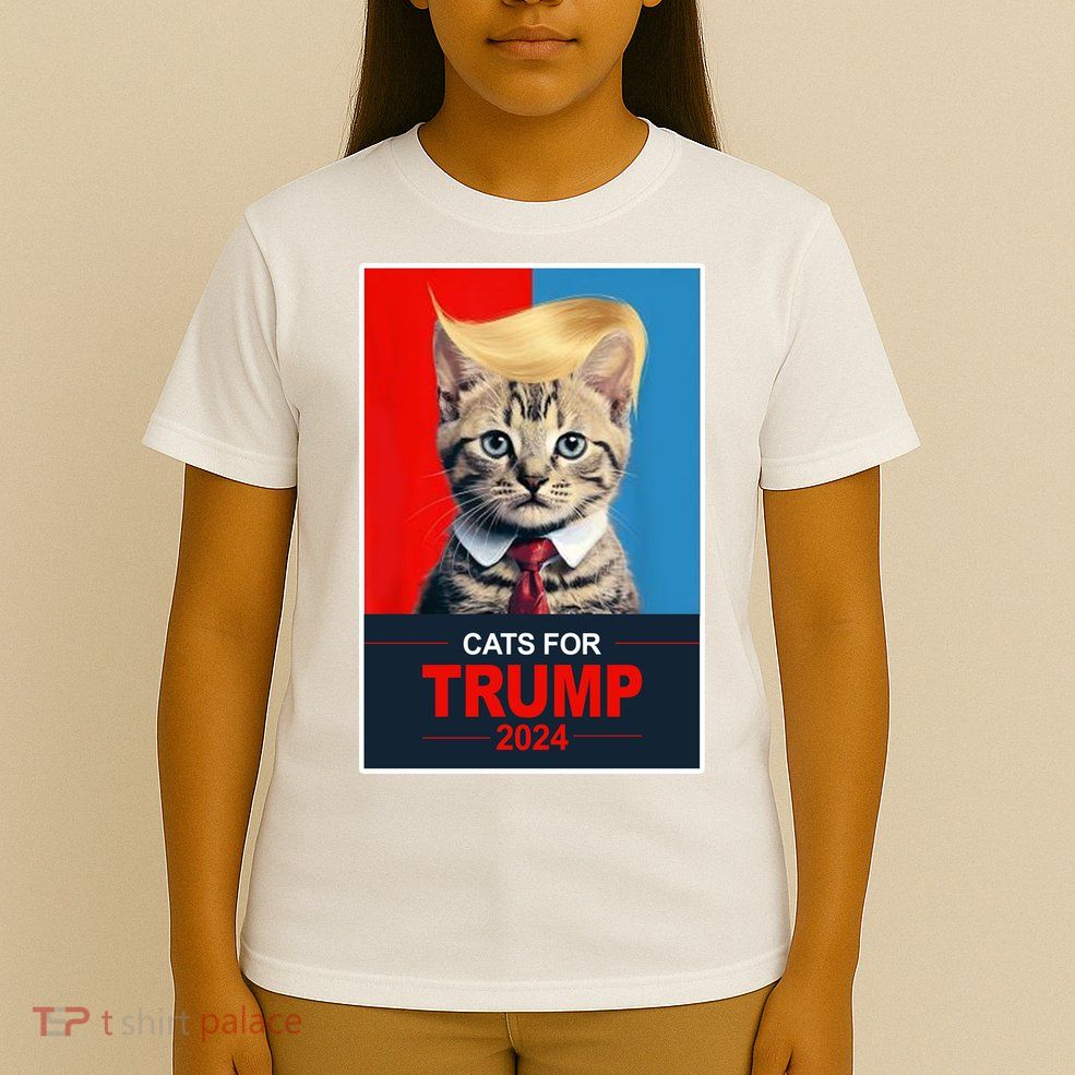 Cats For Donald Trump 2024 Election T-Shirt
