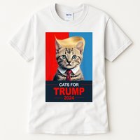 Cats For Donald Trump 2024 Election Tall T-Shirt
