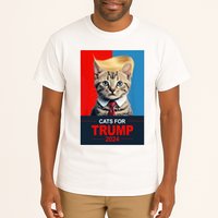 Cats For Donald Trump 2024 Election Tall T-Shirt