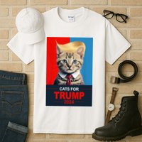 Cats For Donald Trump 2024 Election Tall T-Shirt