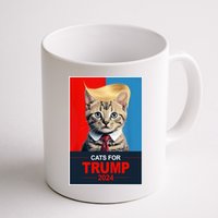Cats For Donald Trump 2024 Election Mug