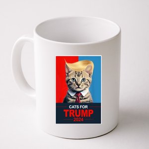 Cats For Donald Trump 2024 Election Coffee Mug