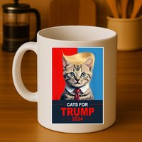 Cats For Donald Trump 2024 Election Mug