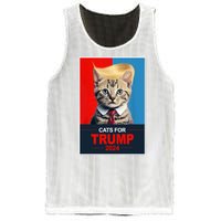 Cats For Donald Trump 2024 Election Mesh Reversible Basketball Jersey Tank