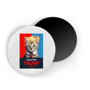 Cats For Donald Trump 2024 Election Magnet