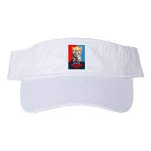 Cats For Donald Trump 2024 Election Valucap Bio-Washed Visor