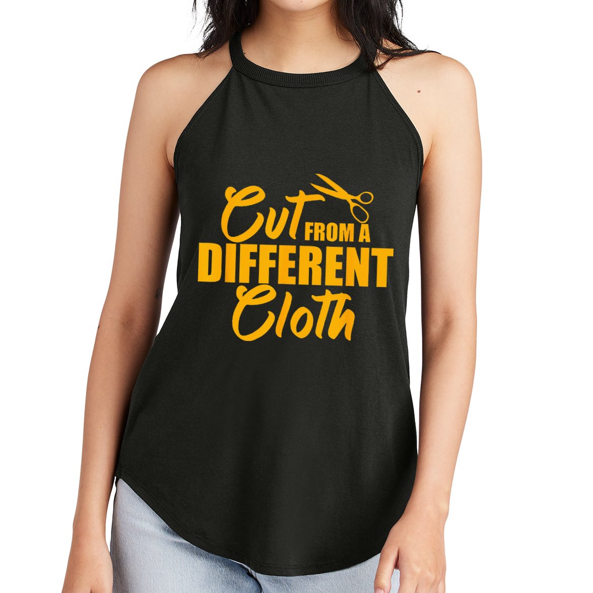 Cut From Different Cloth Cool Krumping Hip Hop Dancer Gift Women's Perfect Tri Rocker Tank