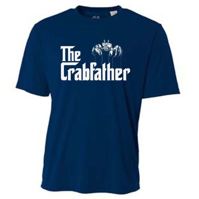 Crab Fishing Dad The Crabfather Cooling Performance Crew T-Shirt