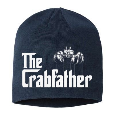 Crab Fishing Dad The Crabfather Sustainable Beanie