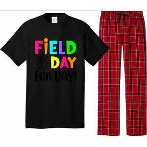 Cute Field Day Fun Day For Teacher Field Day 2024 Cool Gift Pajama Set