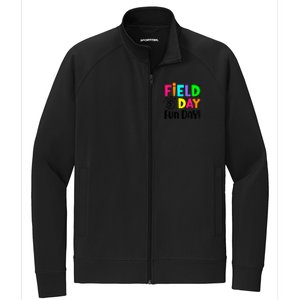 Cute Field Day Fun Day For Teacher Field Day 2024 Cool Gift Stretch Full-Zip Cadet Jacket