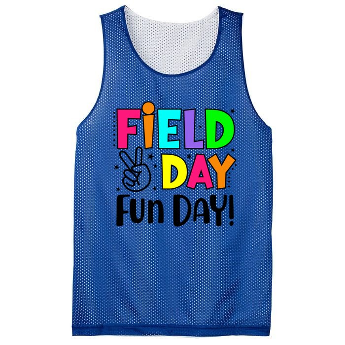 Cute Field Day Fun Day For Teacher Field Day 2024 Cool Gift Mesh Reversible Basketball Jersey Tank