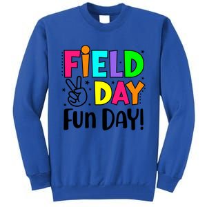 Cute Field Day Fun Day For Teacher Field Day 2024 Cool Gift Tall Sweatshirt