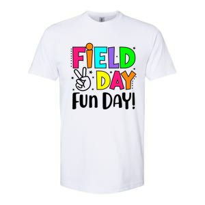 Cute Field Day Fun Day For Teacher Field Day 2024 Cool Gift Softstyle CVC T-Shirt