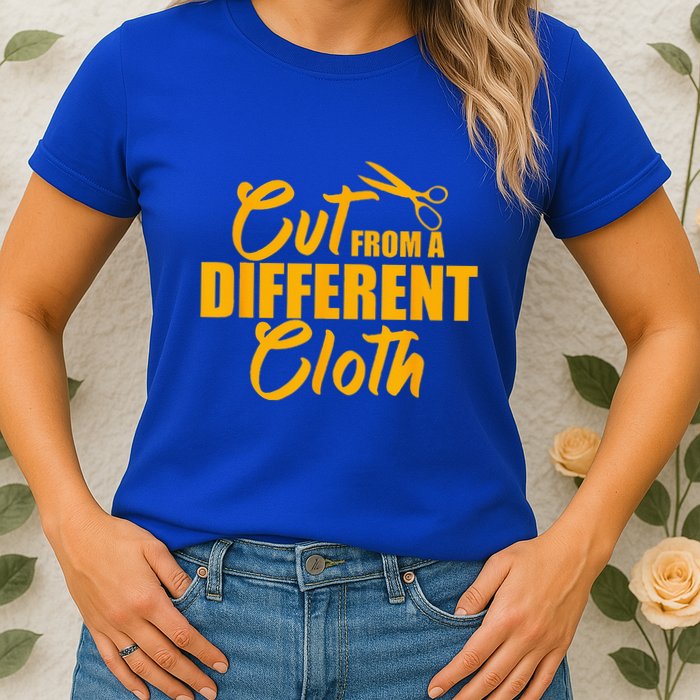 Cut From Different Cloth Cool Krumping Hip Hop Dancer Gift Womens T-Shirt