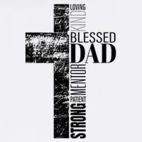 Christian Fathers Day Gifts Religious Blessed Dad Cross Short Acrylic Beanie