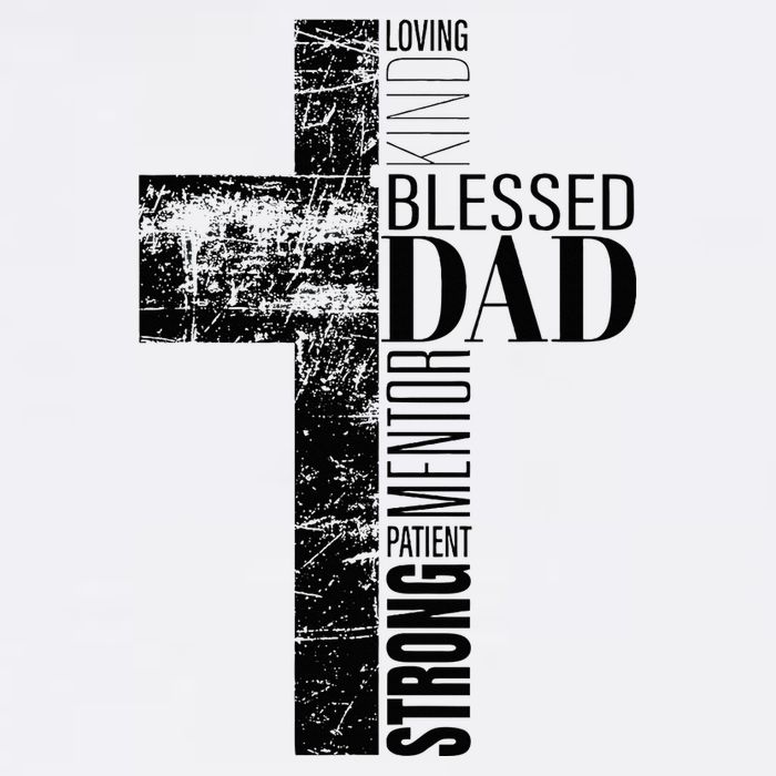 Christian Fathers Day Gifts Religious Blessed Dad Cross Short Acrylic Beanie