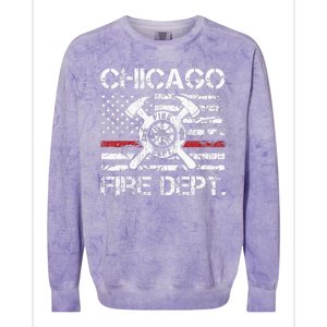 Custom Fire Department Thin Red Line Flag Personalize City Or State Colorblast Crewneck Sweatshirt