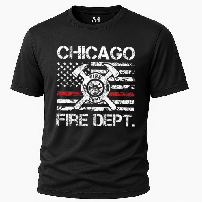 Custom Fire Department Thin Red Line Flag Personalize City Or State Performance Shirt