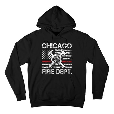 Custom Fire Department Thin Red Line Flag Personalize City Or State Hoodie