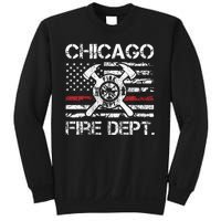 Custom Fire Department Thin Red Line Flag Personalize City Or State Sweatshirt