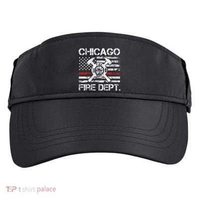 Custom Fire Department Thin Red Line Flag Personalize City Or State Adult Drive Performance Visor