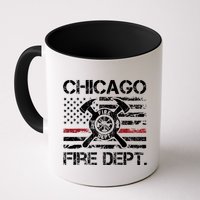 Custom Fire Department Thin Red Line Flag Personalize City Or State Mug