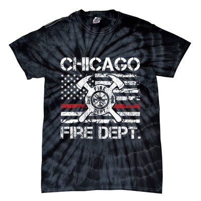 Custom Fire Department Thin Red Line Flag Personalize City Or State Tie-Dye T-Shirt