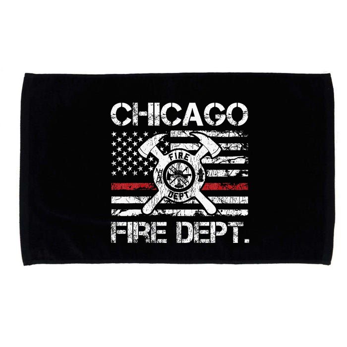 Custom Fire Department Thin Red Line Flag Personalize City Or State Microfiber Hand Towel