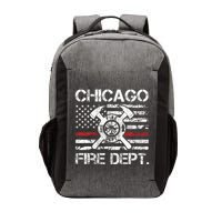 Custom Fire Department Thin Red Line Flag Personalize City Or State Vector Backpack