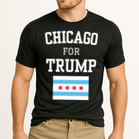 Chicago For Donald Trump 2024 Flag Cooling Performance Crew T-Shirt