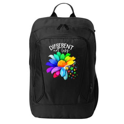 Color Flower Different Not Less Autism Awareness Month City Backpack