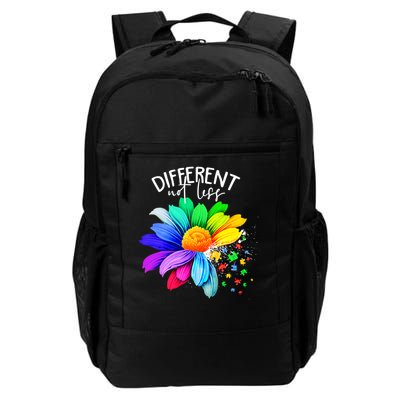 Color Flower Different Not Less Autism Awareness Month Backpack