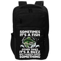 Cool Fishing Design Fishing Rod Fish Fisherman Impact Tech Backpack