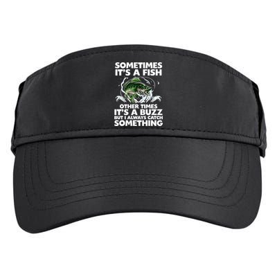 Cool Fishing Design Fishing Rod Fish Fisherman Adult Drive Performance Visor