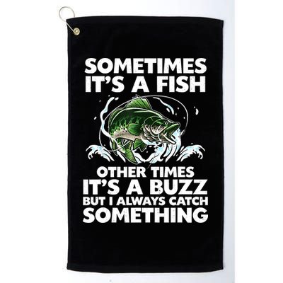 Cool Fishing Design Fishing Rod Fish Fisherman Golf Towel