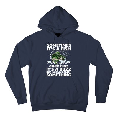 Cool Fishing Design Fishing Rod Fish Fisherman Hoodie