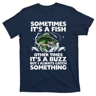 Cool Fishing Design Fishing Rod Fish Fisherman T-Shirt