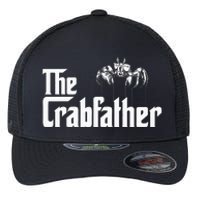 Crab Fishing Dad The Crabfather Flexfit Unipanel Trucker Cap