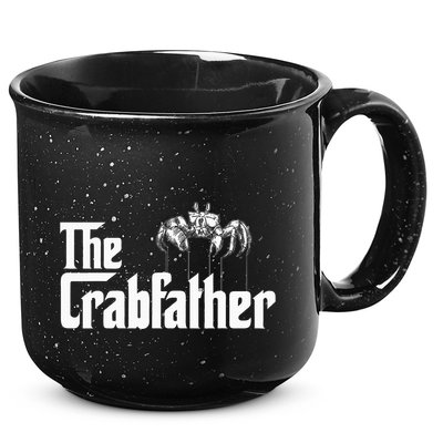 Crab Fishing Dad The Crabfather 15oz Campfire Ceramic Mug