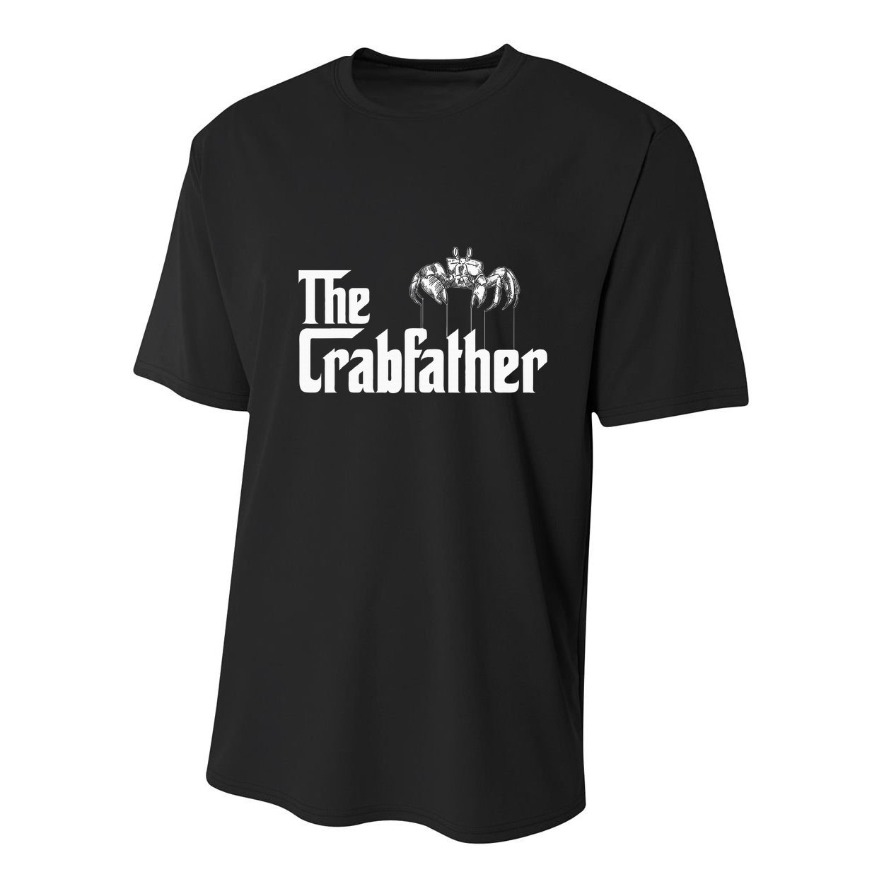 Crab Fishing Dad The Crabfather Youth Performance Sprint T-Shirt